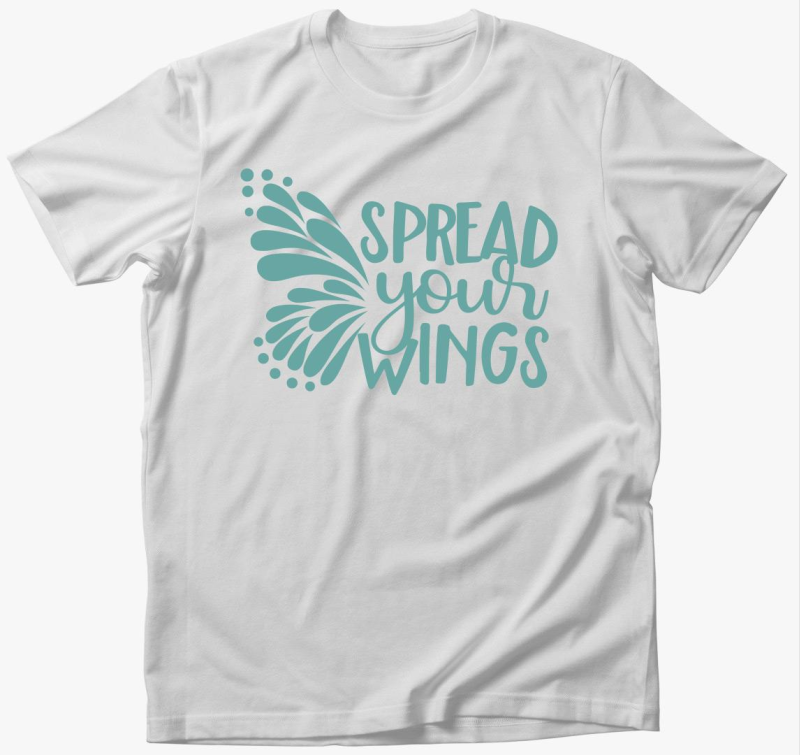 Spread wings türkiz póló