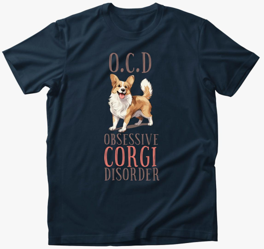 Corgi OCD póló