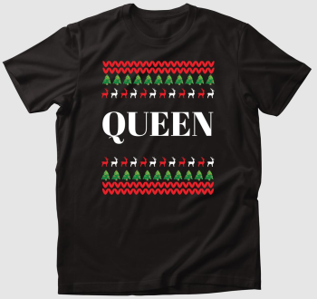 Karácsony queen páros póló