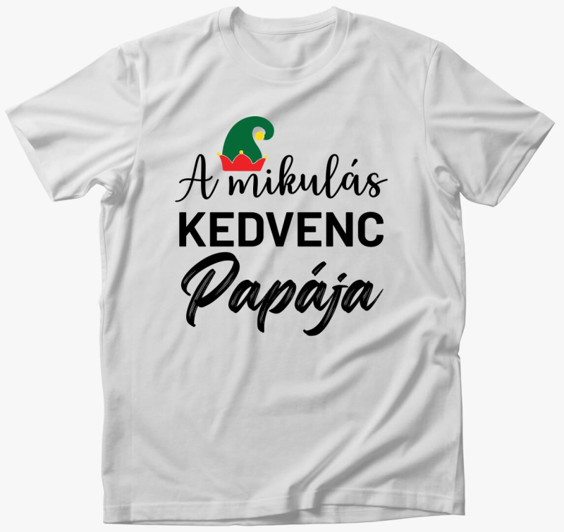 A mikulás kedvenc papája póló