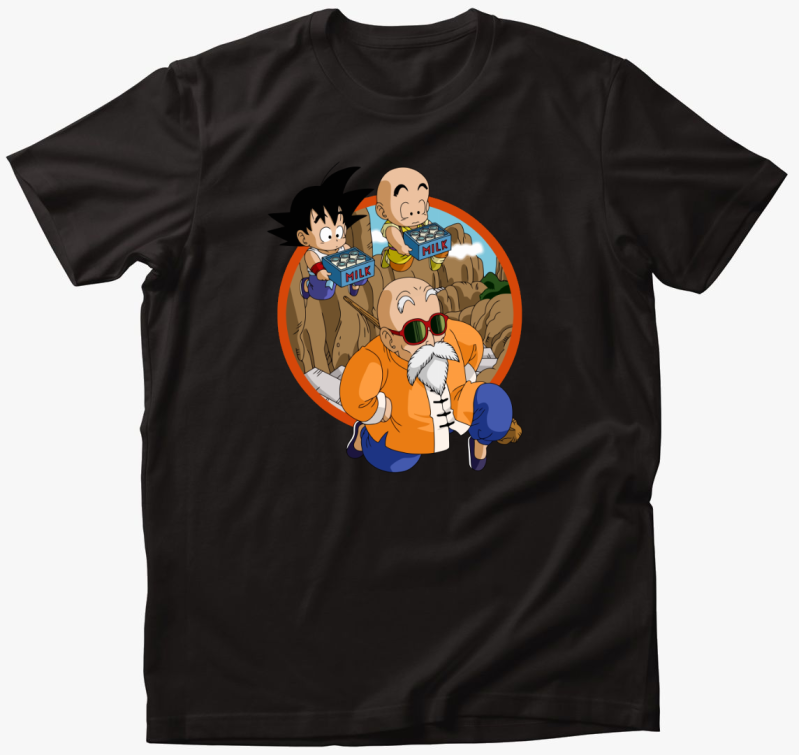 Dragon Ball - Krilin, Goku, Zseniális teknős póló