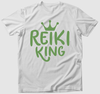 Reiki king zöld póló