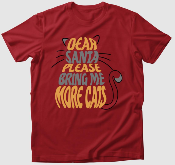 Meowmi Télapó kívánság póló