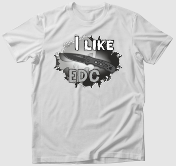 I Like EDC mintás Póló