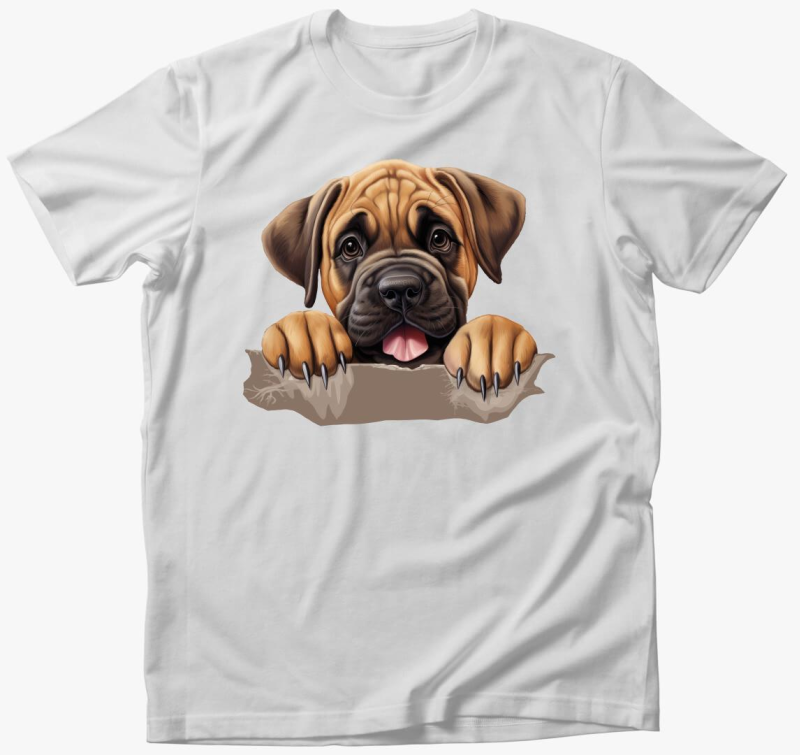 Kölyök masztiff póló