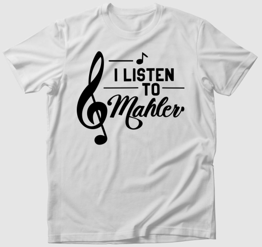 Mahler listen póló