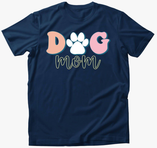 Dog Mom pasztell póló