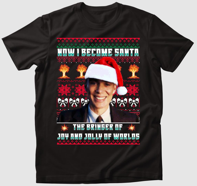 Oppenheimer Karácsonyi Csúnya póló 