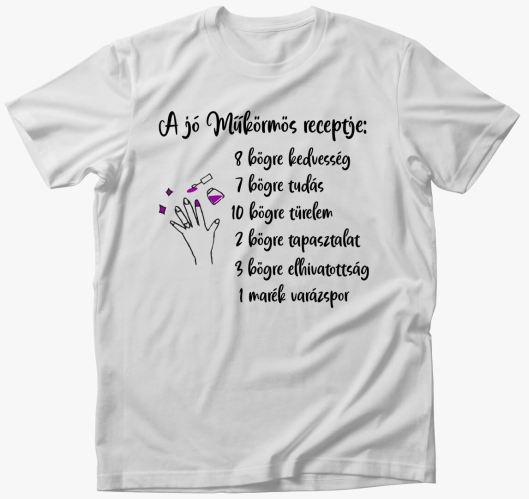 A jó Műkörmös póló