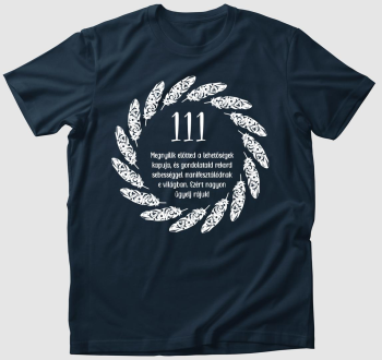 111 angyali szám póló