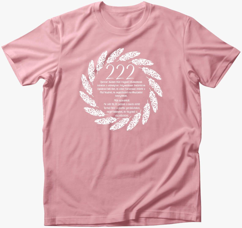 222 angyali szám póló