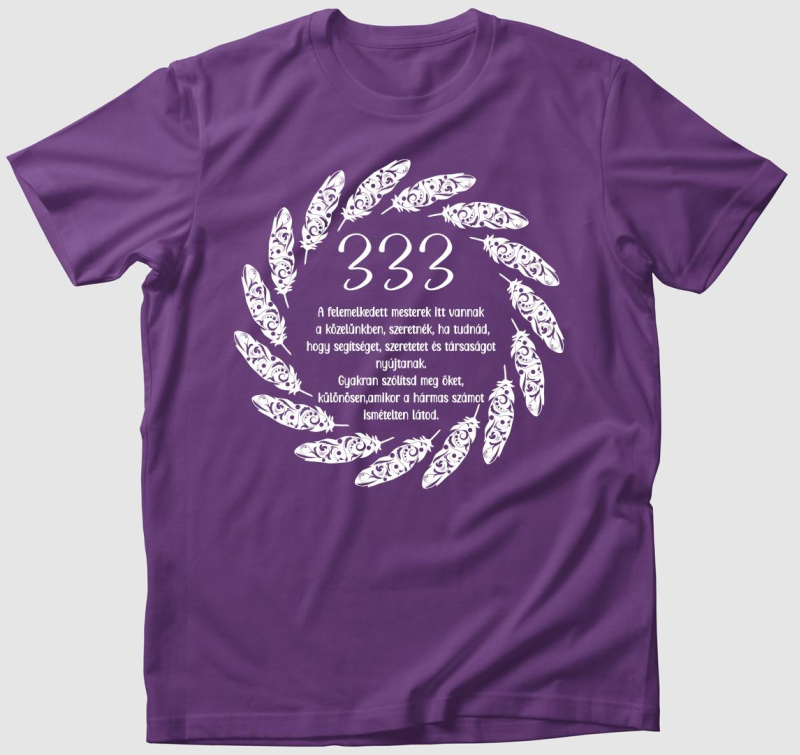 333 angyali szám póló