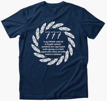 777 angyali szám póló