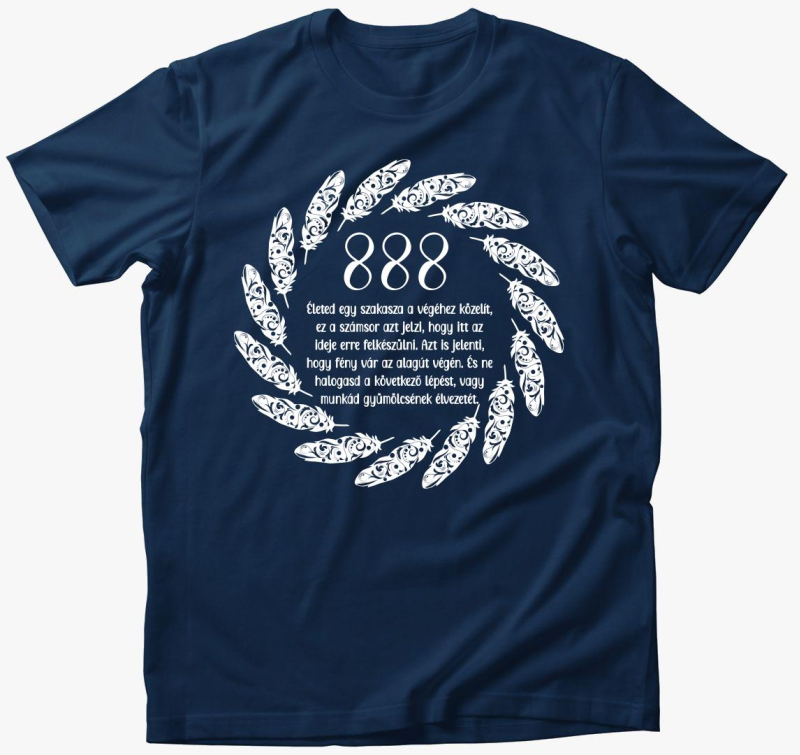 888 angyali szám póló
