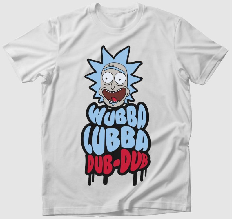 Wubba Lubba Dub-Dub - Rick és Morty art póló