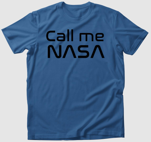 Hívjatok úgy, hogy a NASA póló...