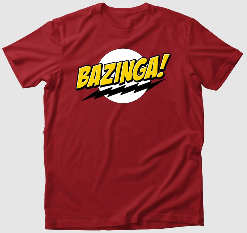 Agymenők - Bazinga póló