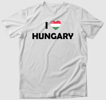 I Love Hungary - Magyarország póló