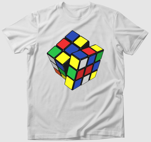 Rubik kockás póló