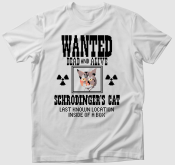 Schrödinger Macskája póló