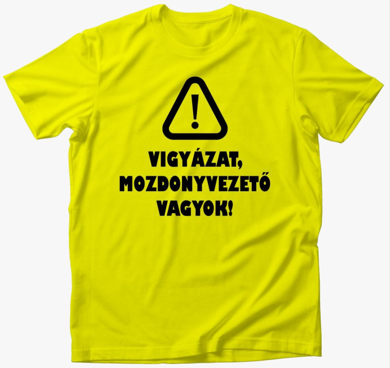 Mozdonyvezető vagyok póló