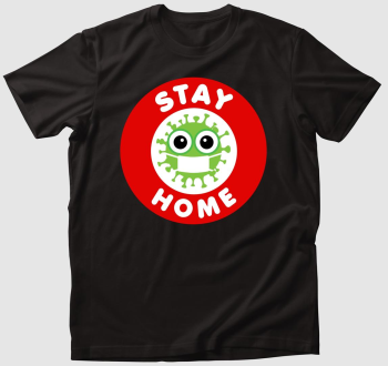 Koronavírus-maradj otthon póló