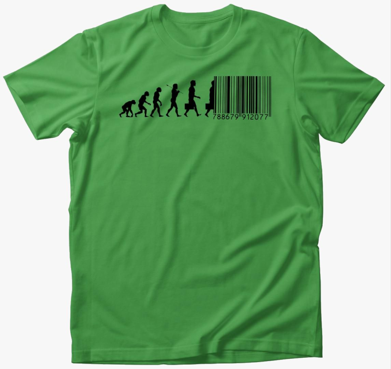 Barcode evolúció póló