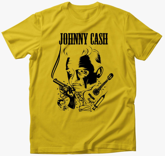 Johnny cash póló