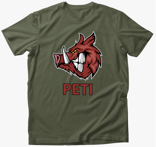 Vadász póló - Saját névvel!...