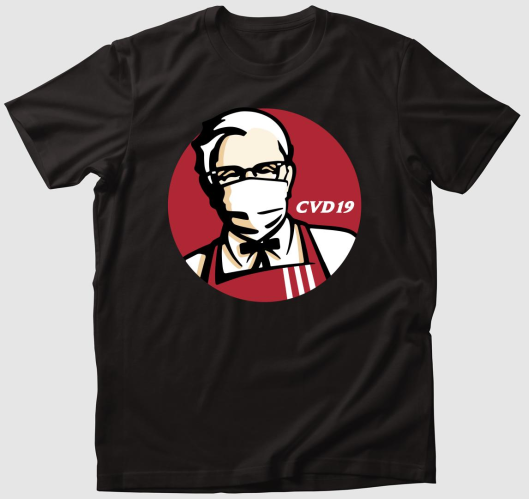 KFC - CVD19 póló