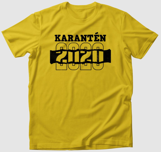 Karantén 2020 póló
