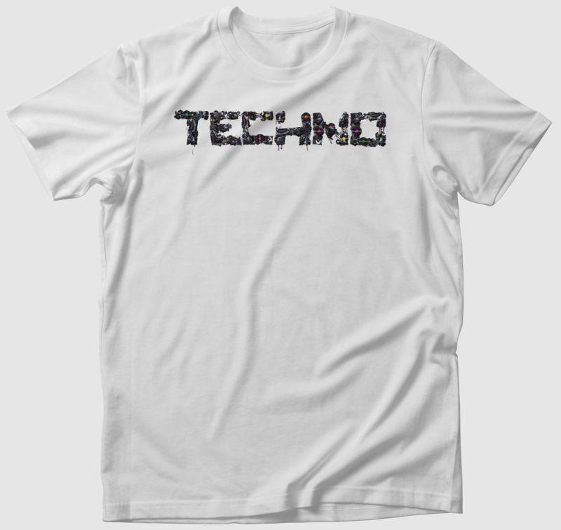 A Techno zene szerelmeseinek póló