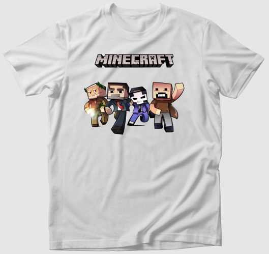 Minecraft 4 póló