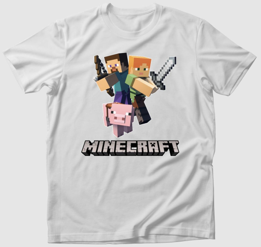Minecraft 3 póló