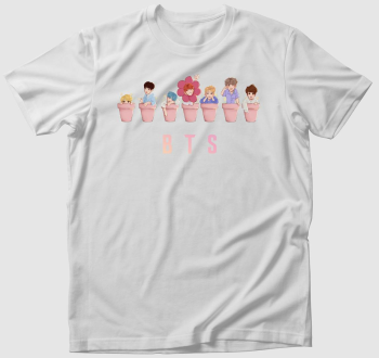 BTS virágok póló