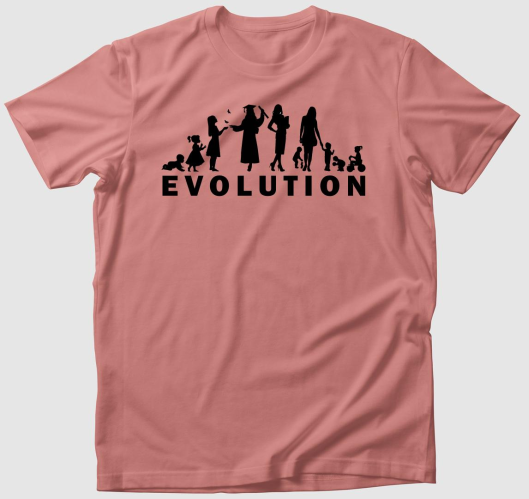 Evolúciós póló-női verzió...