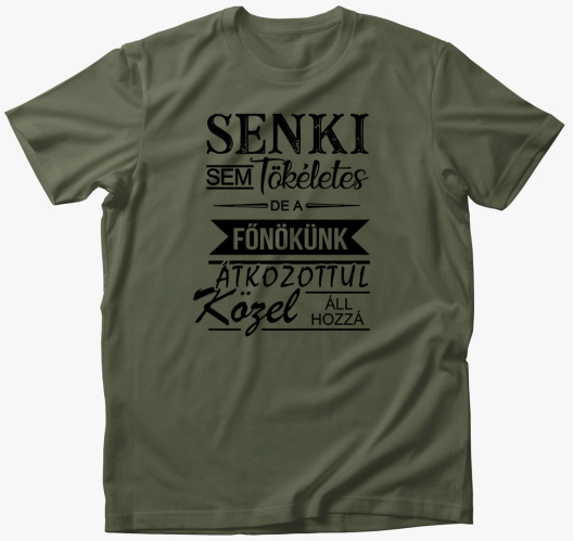 Tökéletes főnök póló