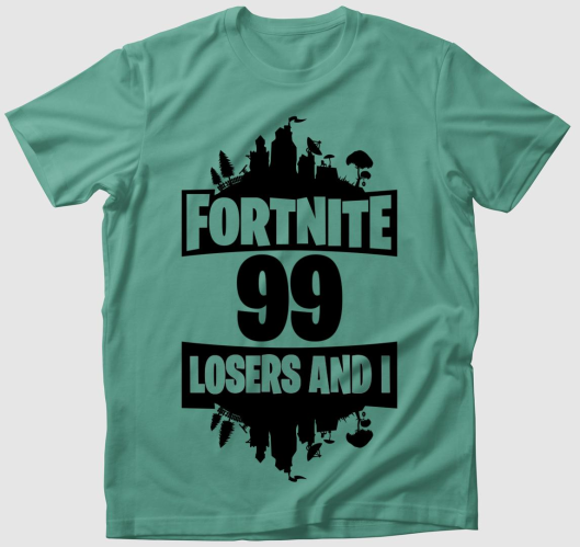 Fortnite 99losers Gamer Póló