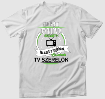 TV szerelő póló