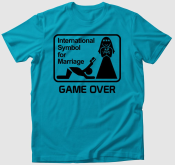 Nemzetközi Game Over legénybúcsú póló