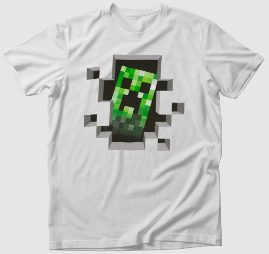 Minecraft Creeper póló