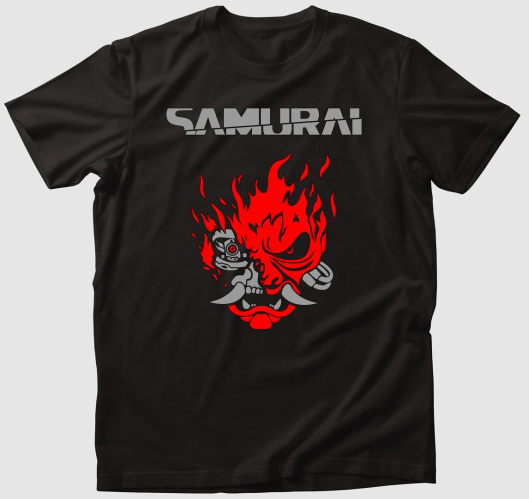 Cyberpunk Samurai póló