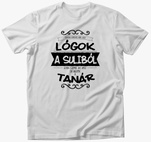 Lógós Tanár 2 póló