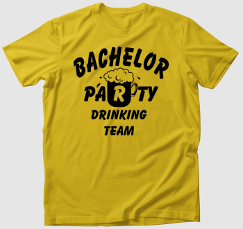 Legénybúcsú Bachelor party drinking team póló