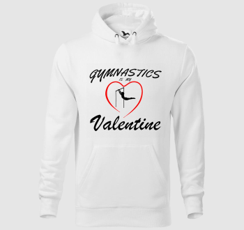 Gymnastics is my valentine 2 - kapucnis pulóver