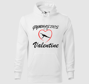 Gymnastics is my valentine 10 - kapucnis pulóver