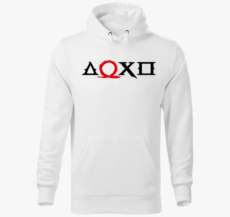 Mitológiai ikonok kapucnis pulóver