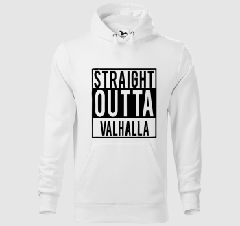 Straight Outta Valhalla kapucnis pulóver