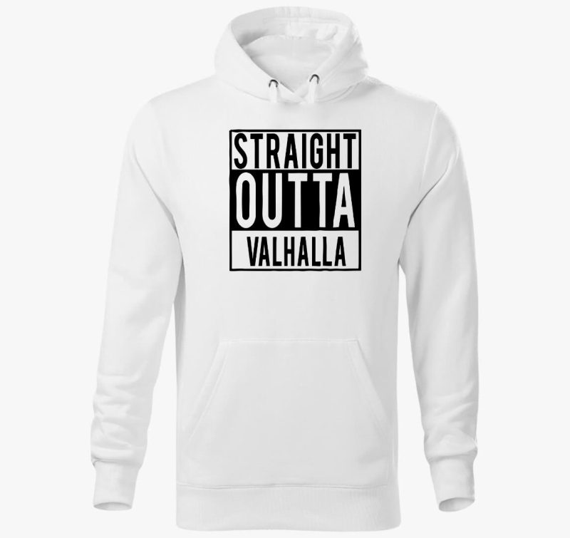 Straight Outta Valhalla kapucnis pulóver