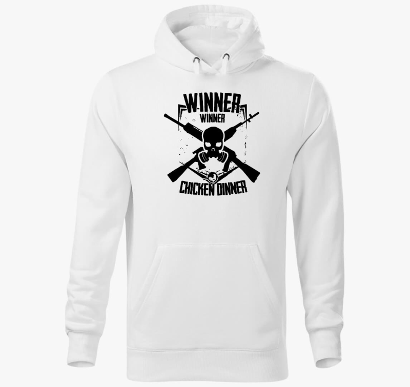 PUBG winner chicken dinner kapucnis pulóver